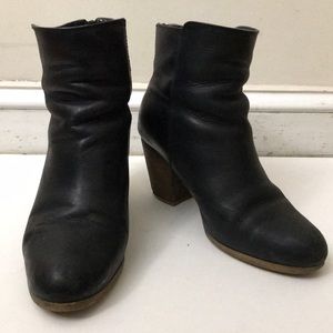 Denim & Supply Distressed Black Bootie